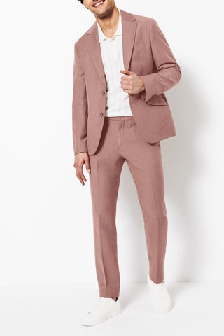 Chaqueta de lana - Rosa empolvado