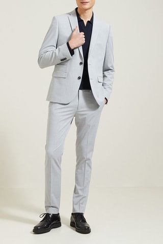 Chaqueta de traje - Gris claro