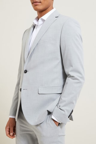 Chaqueta de traje - Gris claro