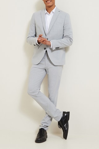 Chaqueta de traje - Gris claro