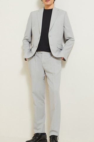 Chaqueta de traje - Gris claro