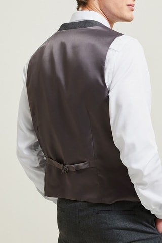 Chaleco de traje slim fit - Antracita