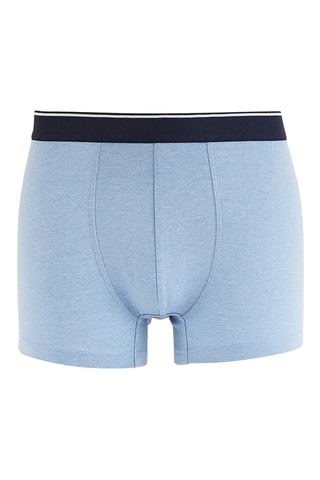 Bóxer de algodón orgánico - Celeste