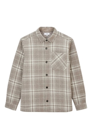 Sobrecamisa regular fit - Beige