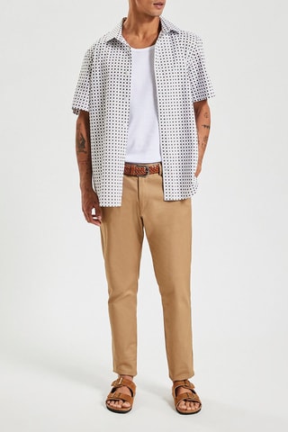 Camisa slim fit -  - Blanco