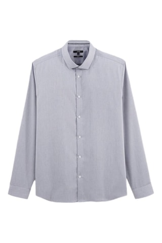 Camisa regular fit - Azul