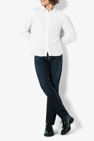 Camisa slim fit - Blanco