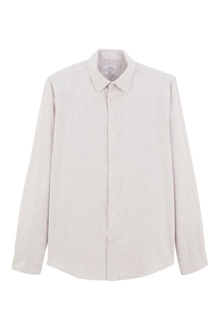 Camisa regular fit - Crudo