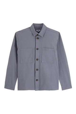 Sobrecamisa regular fit - Azul