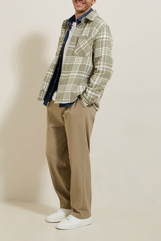 Sobrecamisa regular fit - Verde