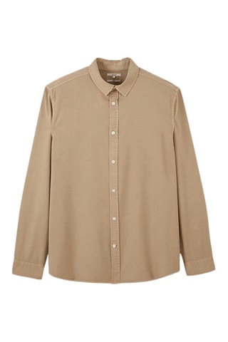 Camisa regular fit - Beige