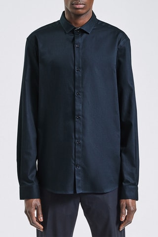 Camisa regular fit - Azul