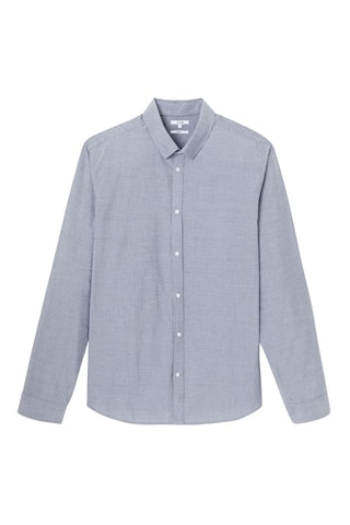 Camisa regular - Cinzento