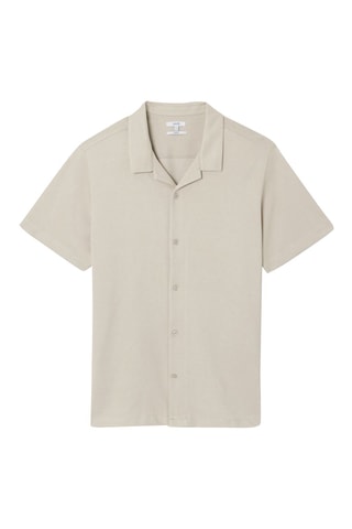 Camisa regular fit - Beige