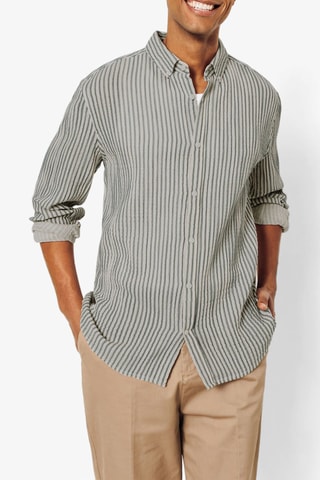 Camisa regular fit - Azul oscuro