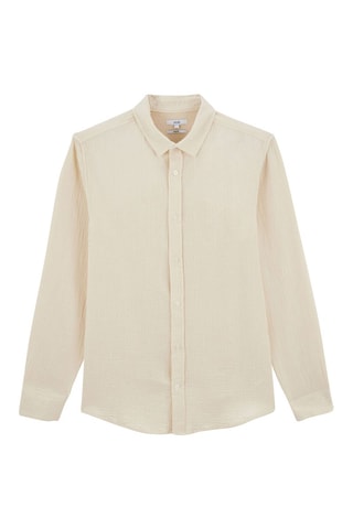 Camisa regular fit - Crudo