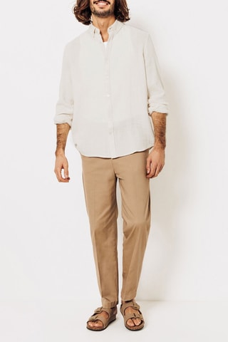 Camisa regular fit - Blanco