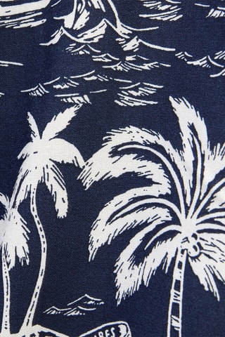 Camisa regular fit - Azul oscuro