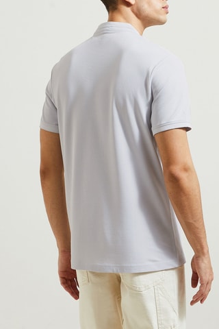 Polo slim fit - Gris claro