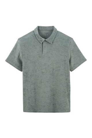 Polo - Verde oscuro jaspeado