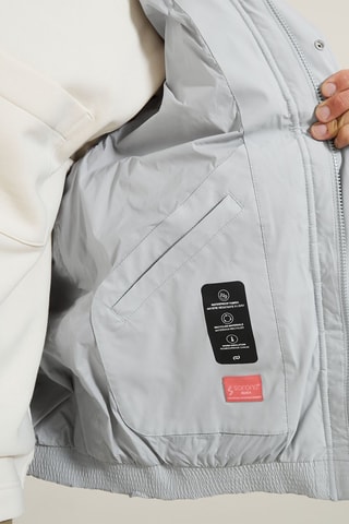 Anorak con capucha - Azul claro