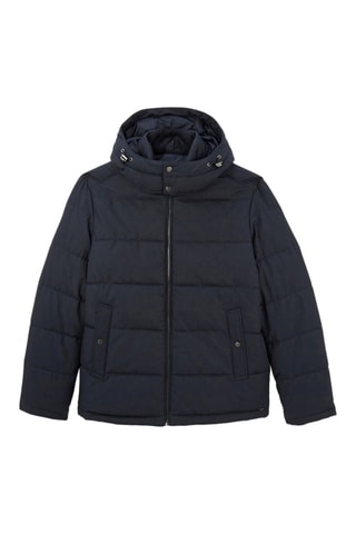 Anorak con capucha - Azul oscuro