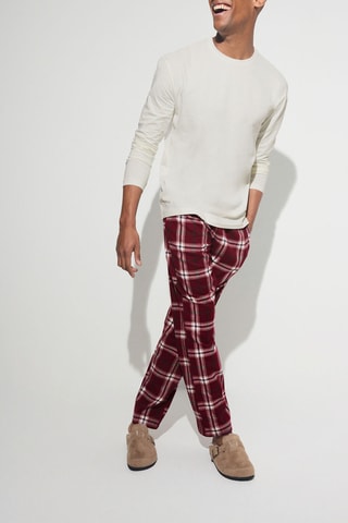 Pijama - Blanco y rojo