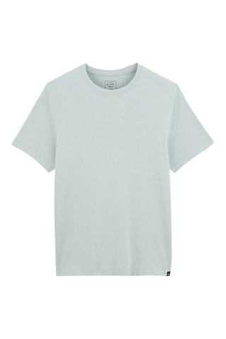 Camiseta de algodón orgánico - Verde claro