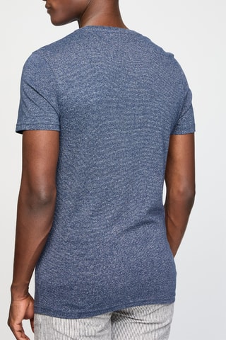 Camiseta - Azul marino jaspeado