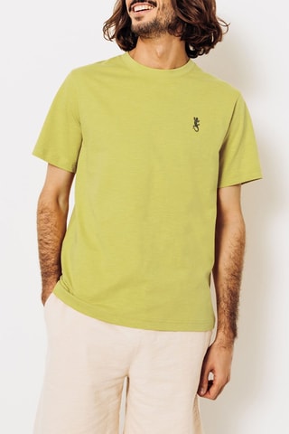 Camiseta regular fit - Amarillo