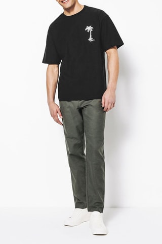 Camiseta relaxed fit - Negro