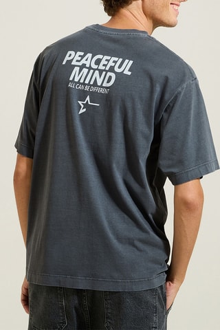 Camiseta relaxed - Antracita