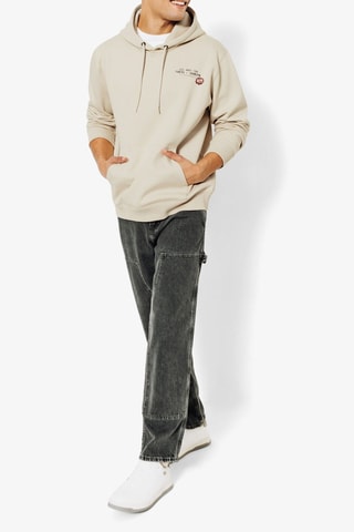 Sudadera con capucha - Beige