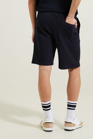 Short forrado con muletón - Azul