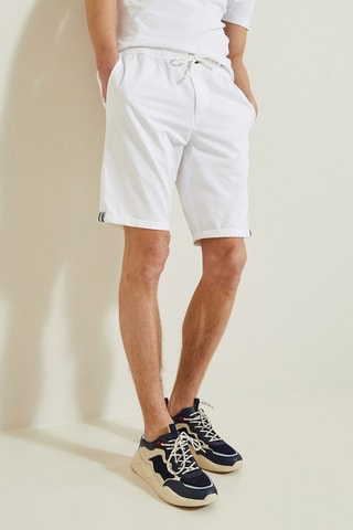 Bermudas estilo chino - Blanco