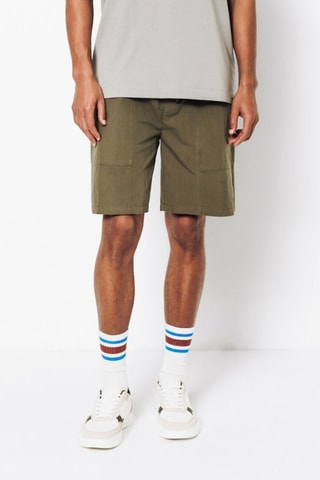 Bermudas regular fit - Verde claro