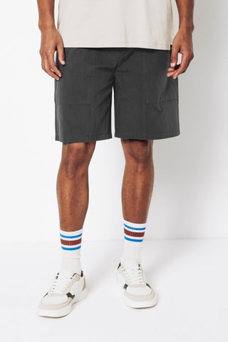 Bermudas regular fit - Gris oscuro