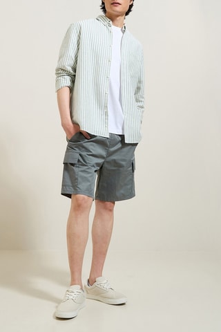 Bermudas cargo - Azul
