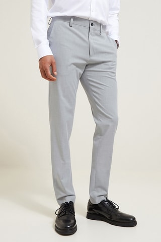 Pantalón de traje extra slim fit - Gris claro