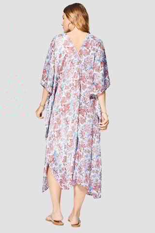 Cafetã - Azul - Branco, vermelho e azul