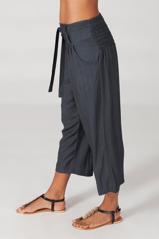 Calças casual - Cinzento