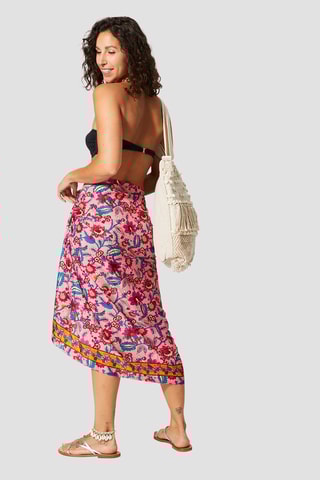 Páreo - Rosa - Azul, amarelo, violeta e rosa