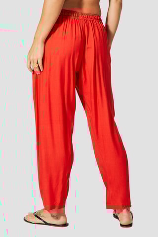 Calças - Vermelho - Vermelho