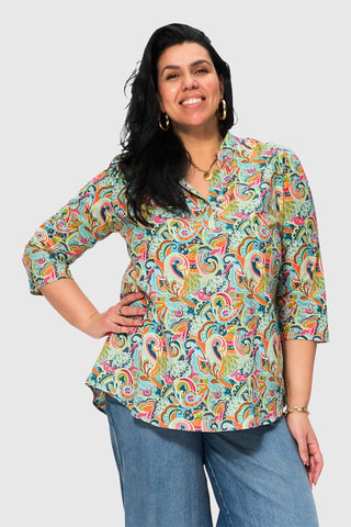 Blusa - Turquesa - Azul