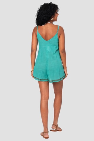 Macacão curto - Verde - Verde