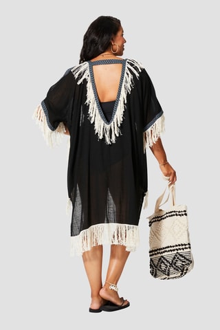 Quimono - Preto - Preto