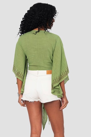 Crop top - Verde - Verde