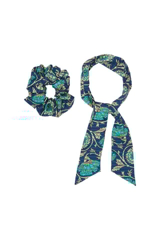 Elástico e fita - Azul