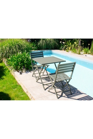 2 sillas plegables Marius - 46 x 41 x 82 cm