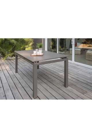 Conjunto de jardín Zahara - 10 plazas - Mesa extensible